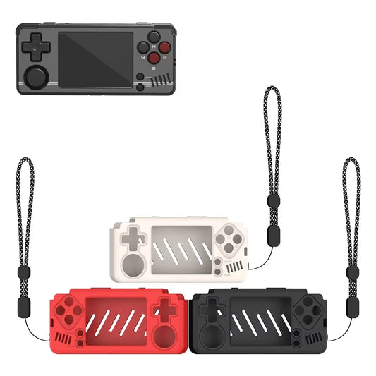 Versatile Silicone Case with Game Lanyard for Miyoo A30 - Miyoo Mini V2