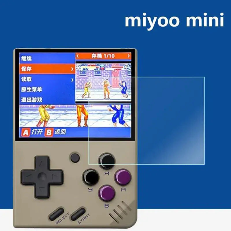 Hard Tempered Glass Screen Protector for Miyoo Mini - Miyoo Mini V2