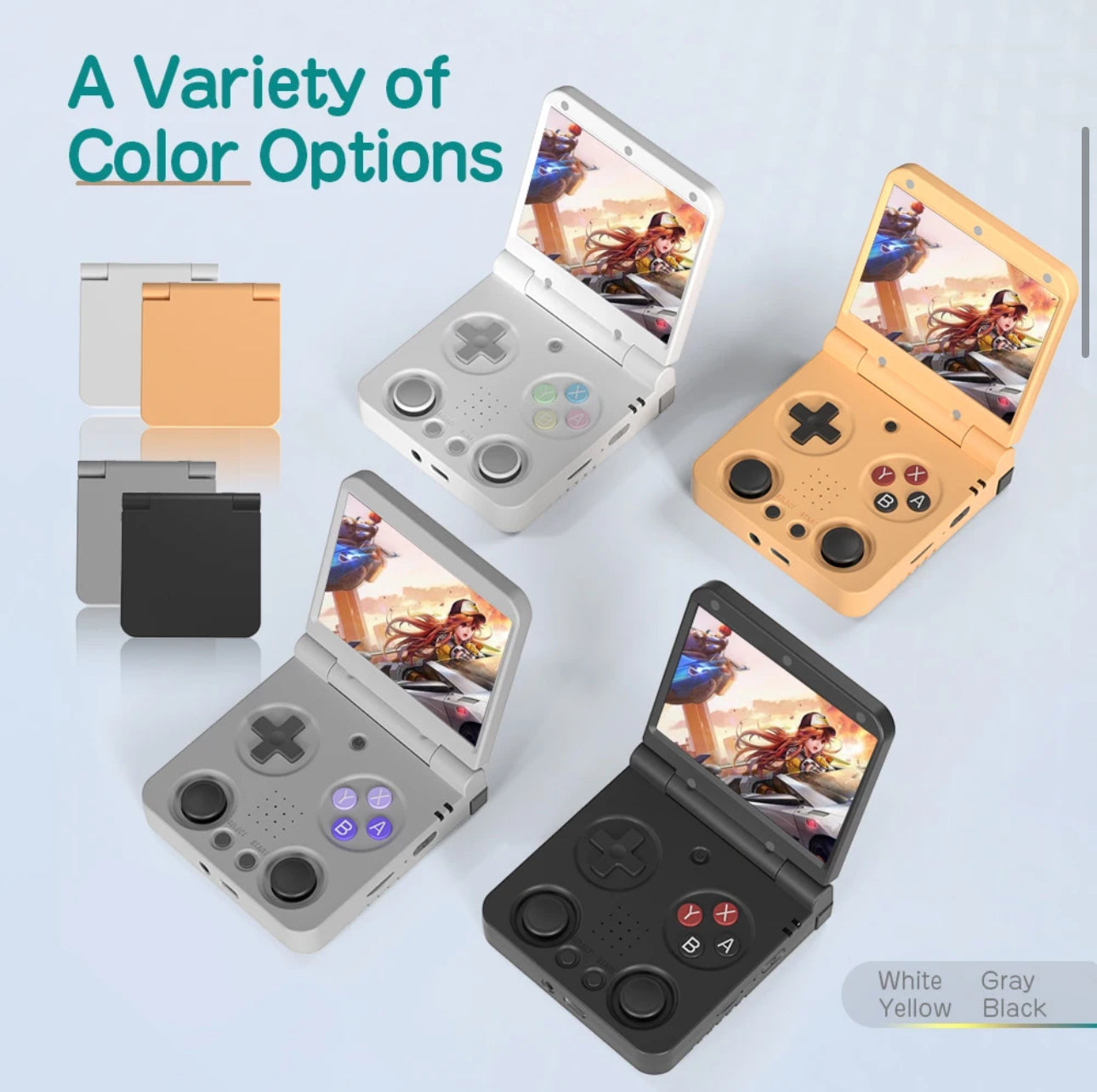 Miyoo Flip v2 - Portable Video Game Console - Miyoo Mini V2