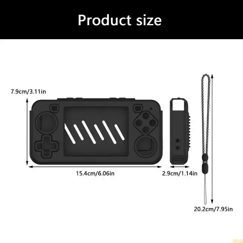 Silicone Skin Cover for R36H – Anti-Slip, Scratchproof Protective Sleeve - Miyoo Mini V2