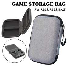 R36S/R35S Game Console Protective Case | EVA Hard Storage Bag | Scratch-Resistant - R36H 