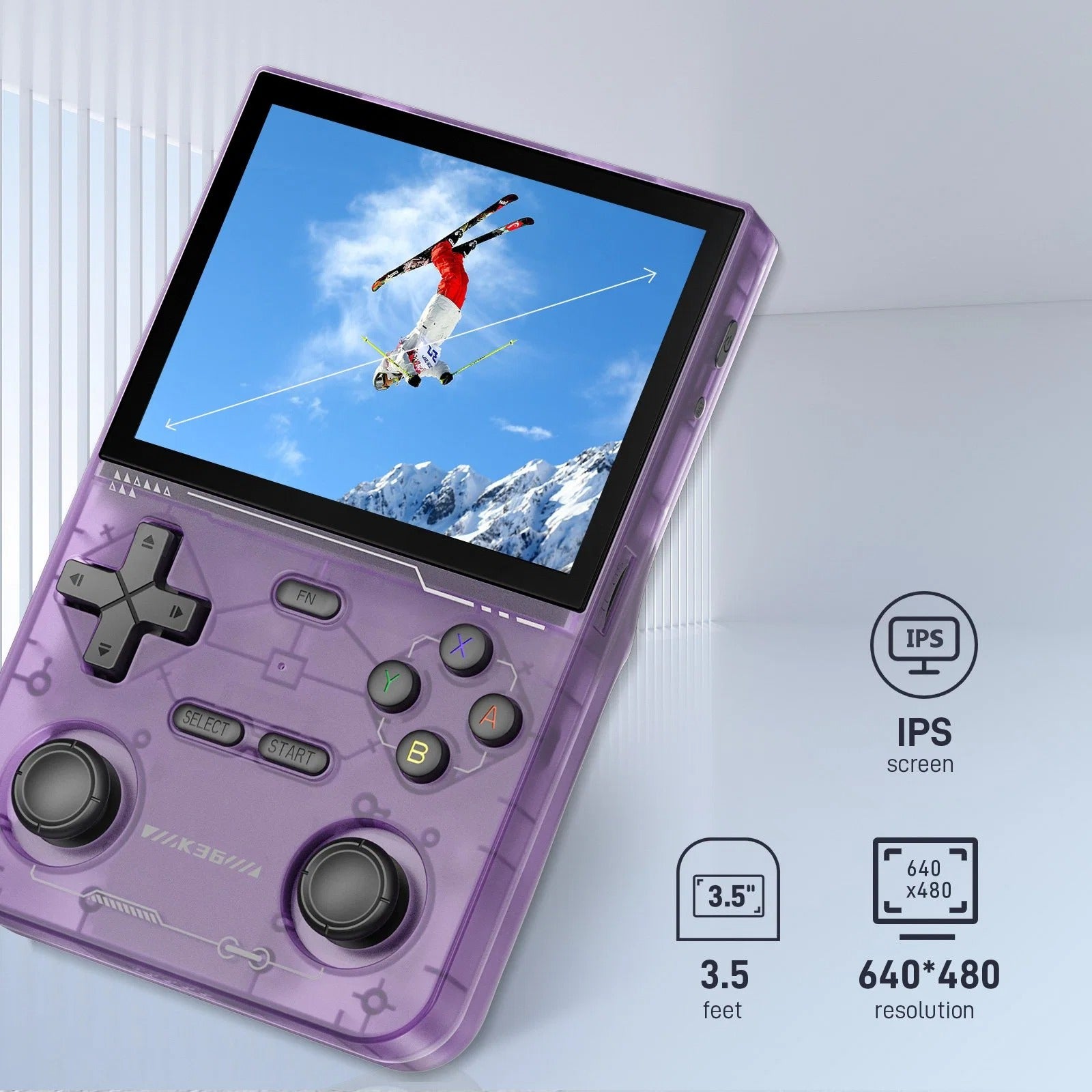 K36 Retro Handheld Game Console - R36H 