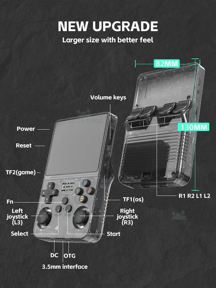 R36S Handheld Game Console 3 game console r36s